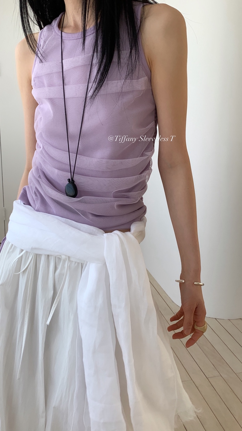 OVER RICH韓國直郵實拍女裝新款推薦熱賣時尚職業吊帶背心OVER RICH吊帶/背心