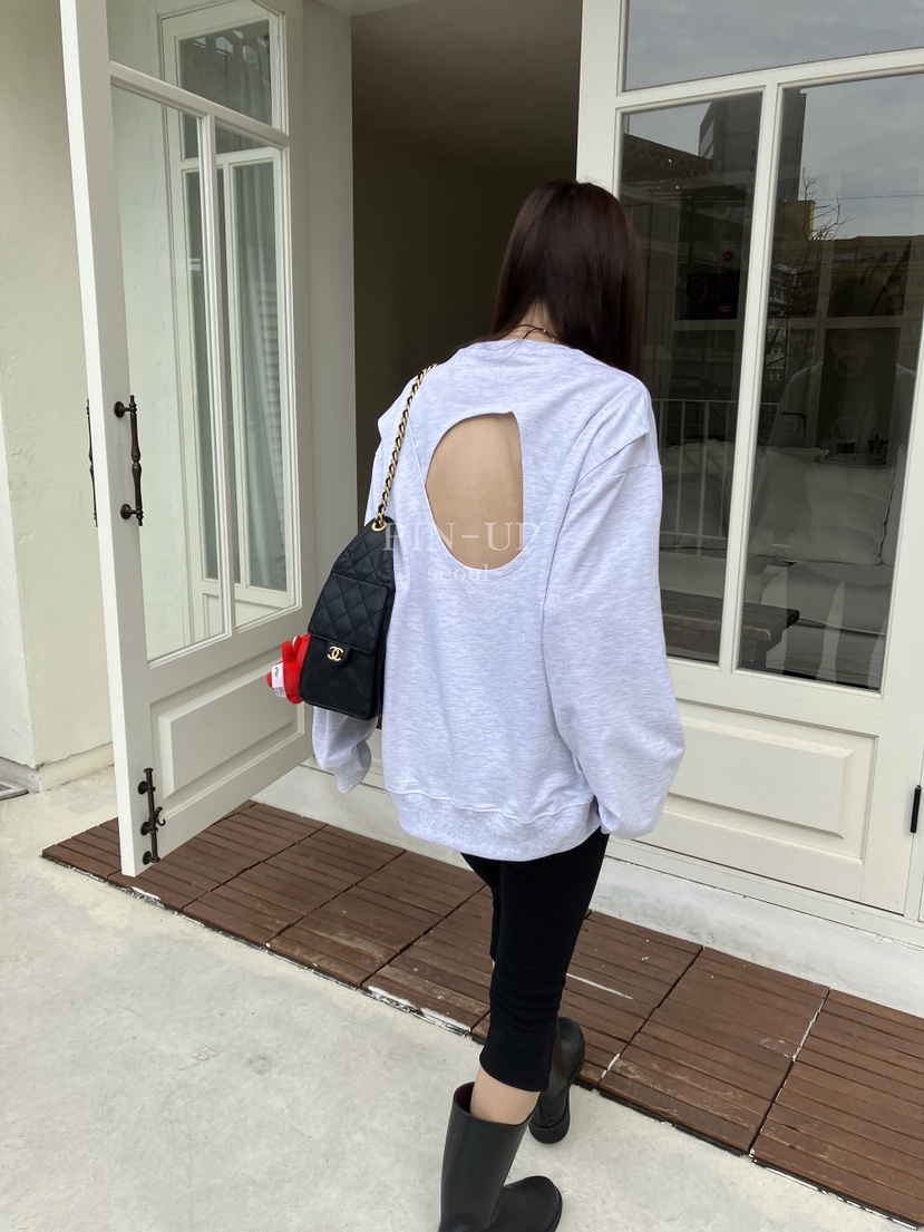 PIN-UP韓國直郵實拍女裝新款時尚人氣職業推薦熱賣休閑衛衣PIN-UP衛衣