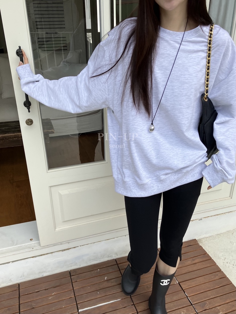 PIN-UP韓國直郵實拍女裝新款時尚人氣職業推薦熱賣休閑衛衣PIN-UP衛衣