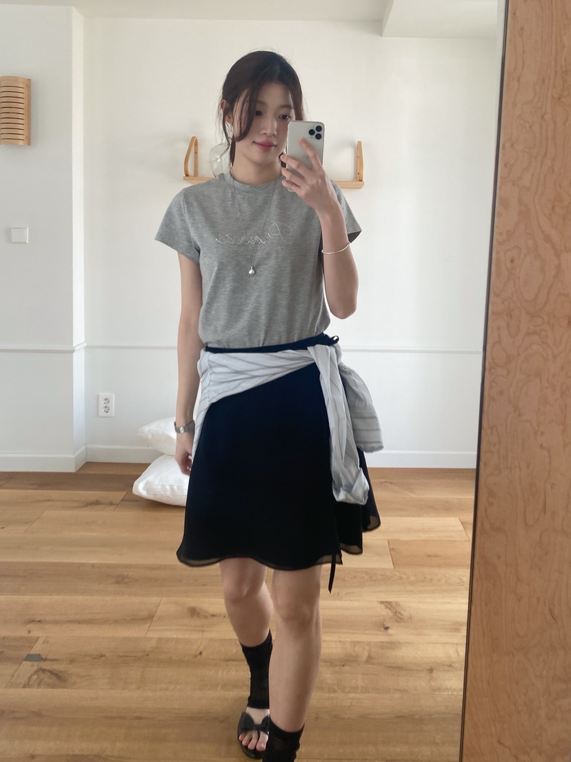 ERUME韓國東大門直郵女士新款熱賣時尚職業人氣推薦26春夏短裙ERUME短裙