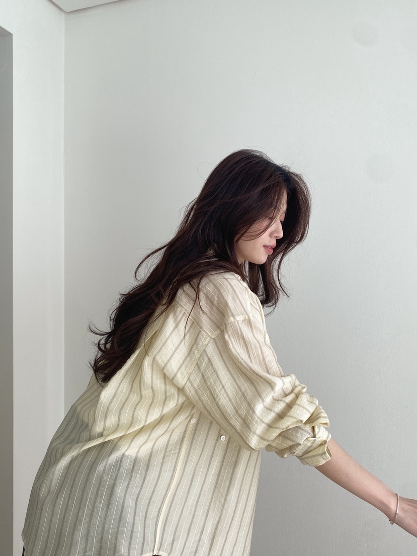 ERUME韓國東大門直郵女士新款時尚熱賣職業休閑襯衫蕾絲衫ERUME襯衫/蕾絲衫