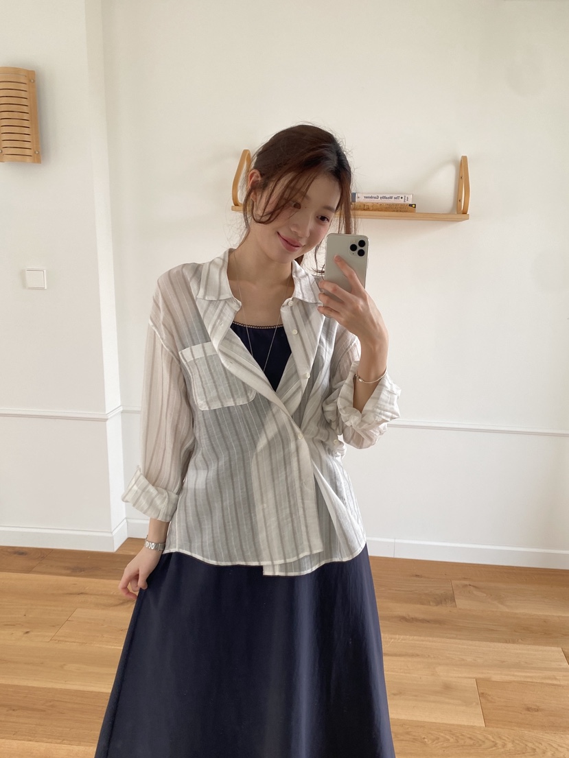 ERUME韓國東大門直郵女士新款時尚熱賣職業休閑襯衫蕾絲衫ERUME襯衫/蕾絲衫