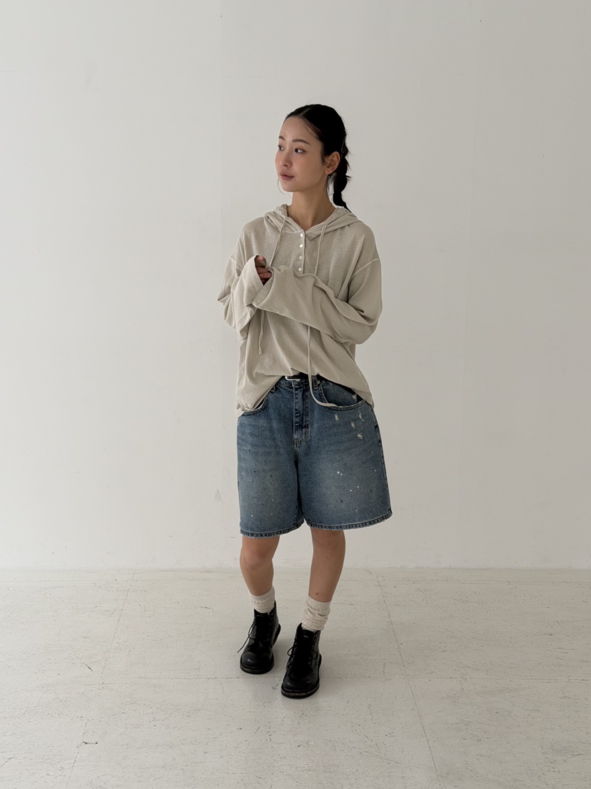 KARE/WEREPIECE韓國東大門直郵女士新款人氣長袖T恤紐扣KARE/WEREPIECE長袖T恤