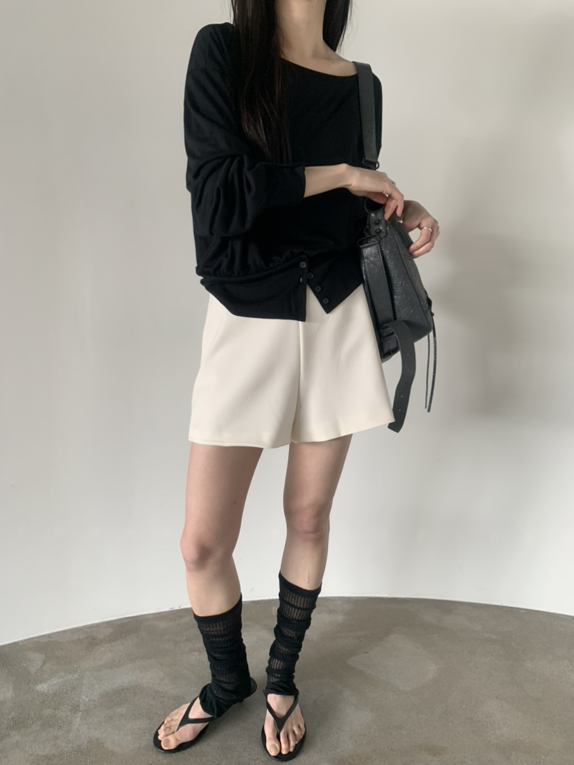 LE AVE韓國直郵實拍女士新品熱賣休閑人氣職業推薦時尚短褲LE AVE短褲