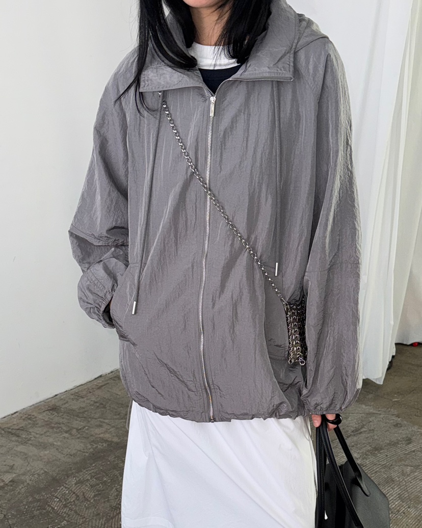 JADEMARKET韓國東大門代購女裝新款熱賣休閑推薦夾克連帽JADE MARKET夾克圖色1