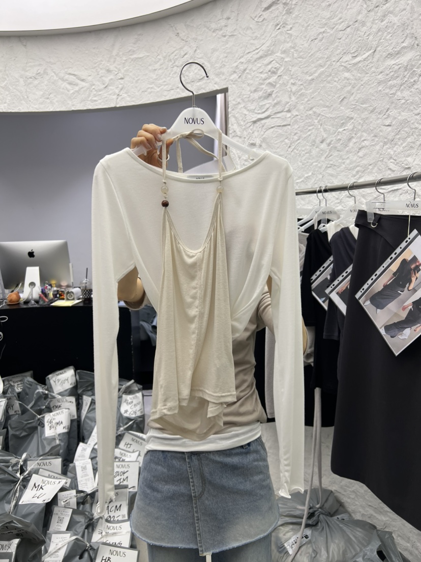 NOVUS韓國直郵實拍女裝新品人氣熱賣休閑26春夏時尚推薦套裝NOVUS套裝圖色1