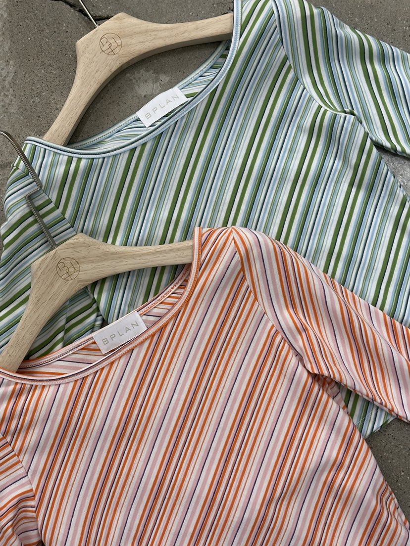 BPLAN韓國代購女裝新款休閑26春夏推薦熱賣時尚職業長袖T恤BPLAN長袖T恤