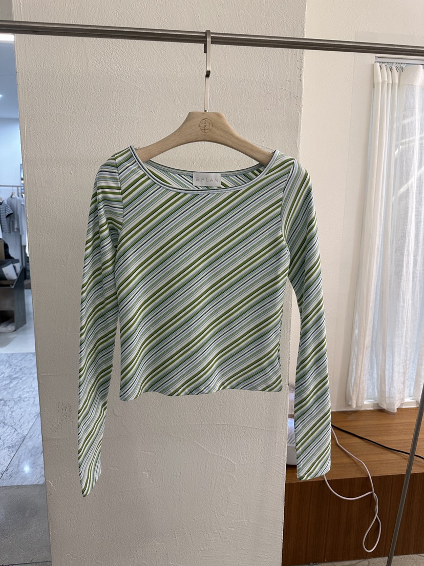 BPLAN韓國代購女裝新款休閑26春夏推薦熱賣時尚職業長袖T恤BPLAN長袖T恤圖色1