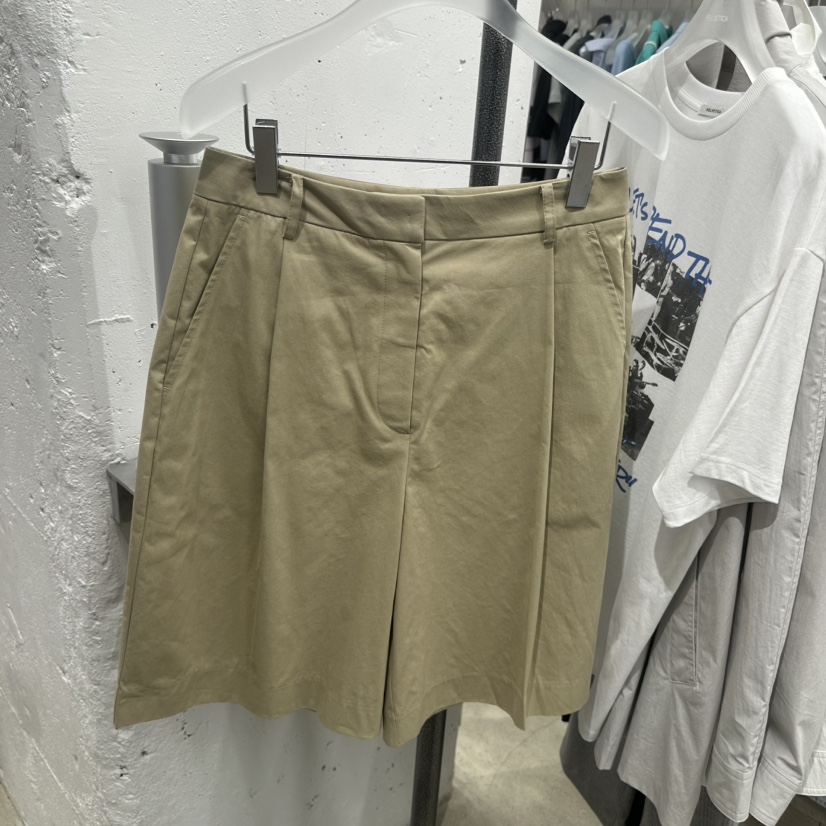 HELVETICA韓國代購女裝新款推薦26春夏職業熱賣休閑時尚短褲HELVETICA短褲圖色1