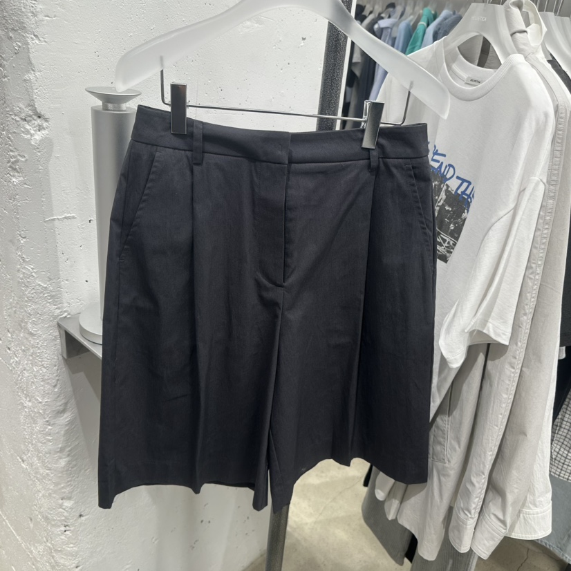 HELVETICA韓國代購女裝新款推薦26春夏職業熱賣休閑時尚短褲HELVETICA短褲圖色2