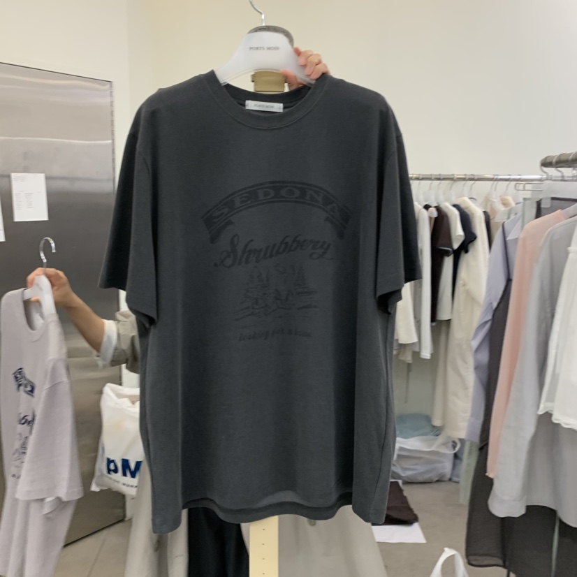 PORTS MOSS韓國直郵實拍女裝新款人氣熱賣休閑職業時尚T恤PORTS MOSST恤圖色2