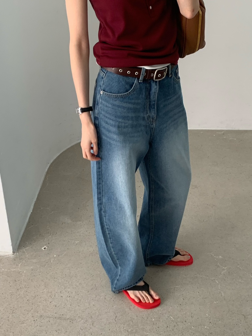 TRUE韓國東大門直郵女士新品熱賣職業26春夏推薦人氣牛仔褲TRUE牛仔褲