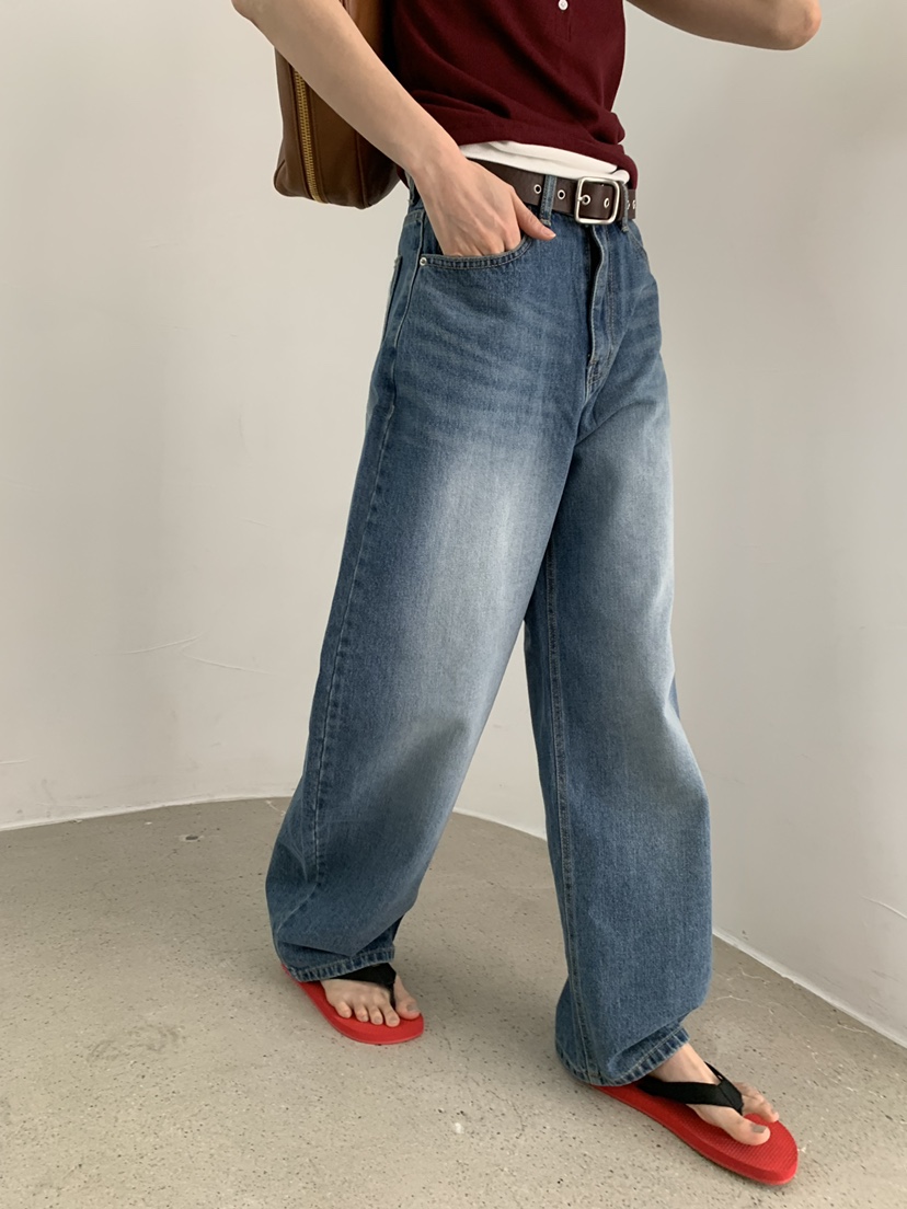 TRUE韓國東大門直郵女士新品熱賣職業26春夏推薦人氣牛仔褲TRUE牛仔褲