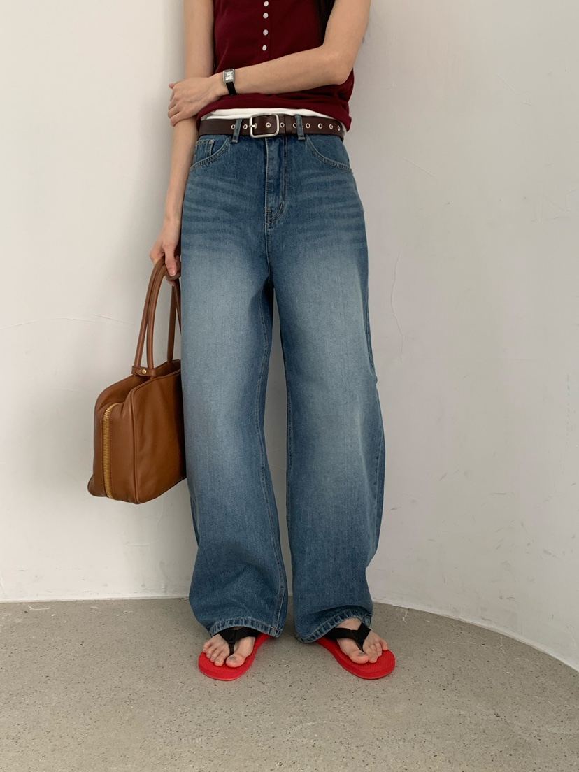 TRUE韓國東大門直郵女士新品熱賣職業26春夏推薦人氣牛仔褲TRUE牛仔褲