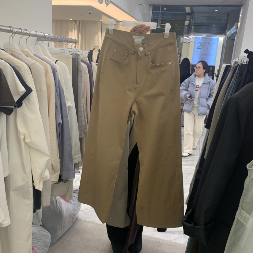 PORTS MOSS韓國東大門代購女士新品熱賣人氣推薦26春夏休閑褲PORTS MOSS休閑褲圖色1