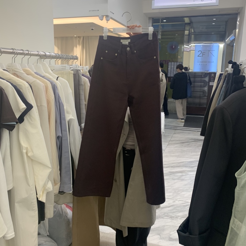 PORTS MOSS韓國東大門代購女士新品熱賣人氣推薦26春夏休閑褲PORTS MOSS休閑褲圖色2