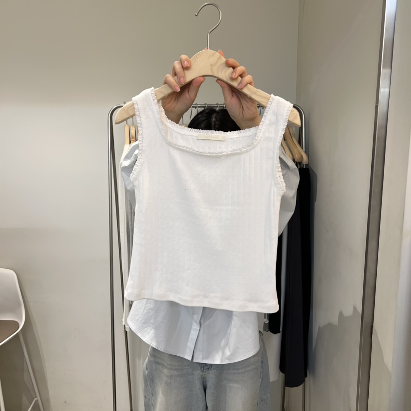 OUTRENE韓國東大門直郵女士新款時尚休閑熱賣推薦吊帶背心OUTRENE吊帶/背心圖色1