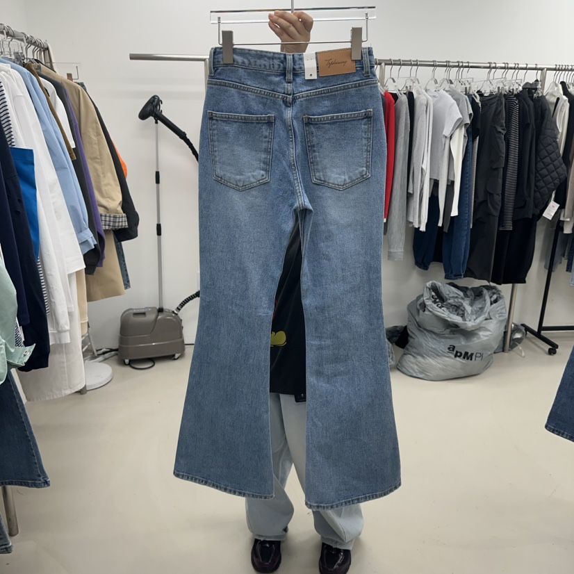 TOPDRESSING韓國直郵女裝新款職業時尚熱賣推薦人氣牛仔褲TOPDRESSING牛仔褲