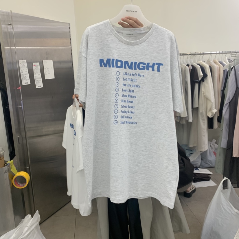 PORTS MOSS韓國直郵女裝新品26春夏休閑熱賣人氣時尚T恤PORTS MOSST恤圖色2