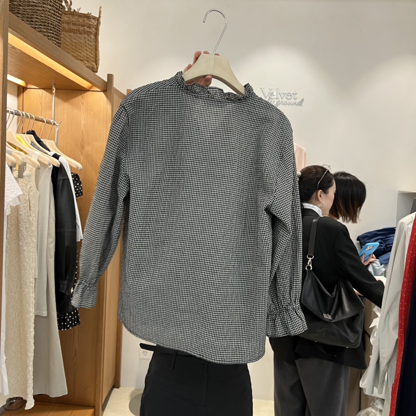 VELVET UNDERGROUND韓國東大門直郵女士新品職業襯衫蕾絲衫VELVET UNDERGROUND襯衫/蕾絲衫