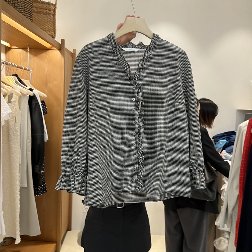 VELVET UNDERGROUND韓國東大門直郵女士新品職業襯衫蕾絲衫VELVET UNDERGROUND襯衫/蕾絲衫圖色1