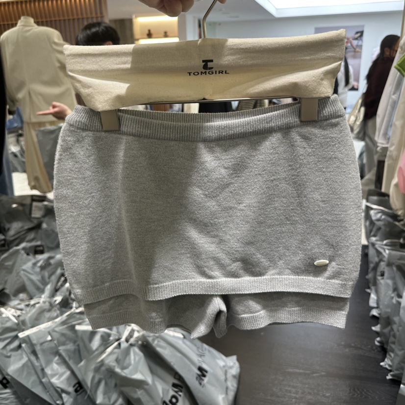 TOMGIRL韓國代購女裝新品休閑熱賣職業時尚推薦人氣26春夏裙褲TOMGIRL裙褲圖色1