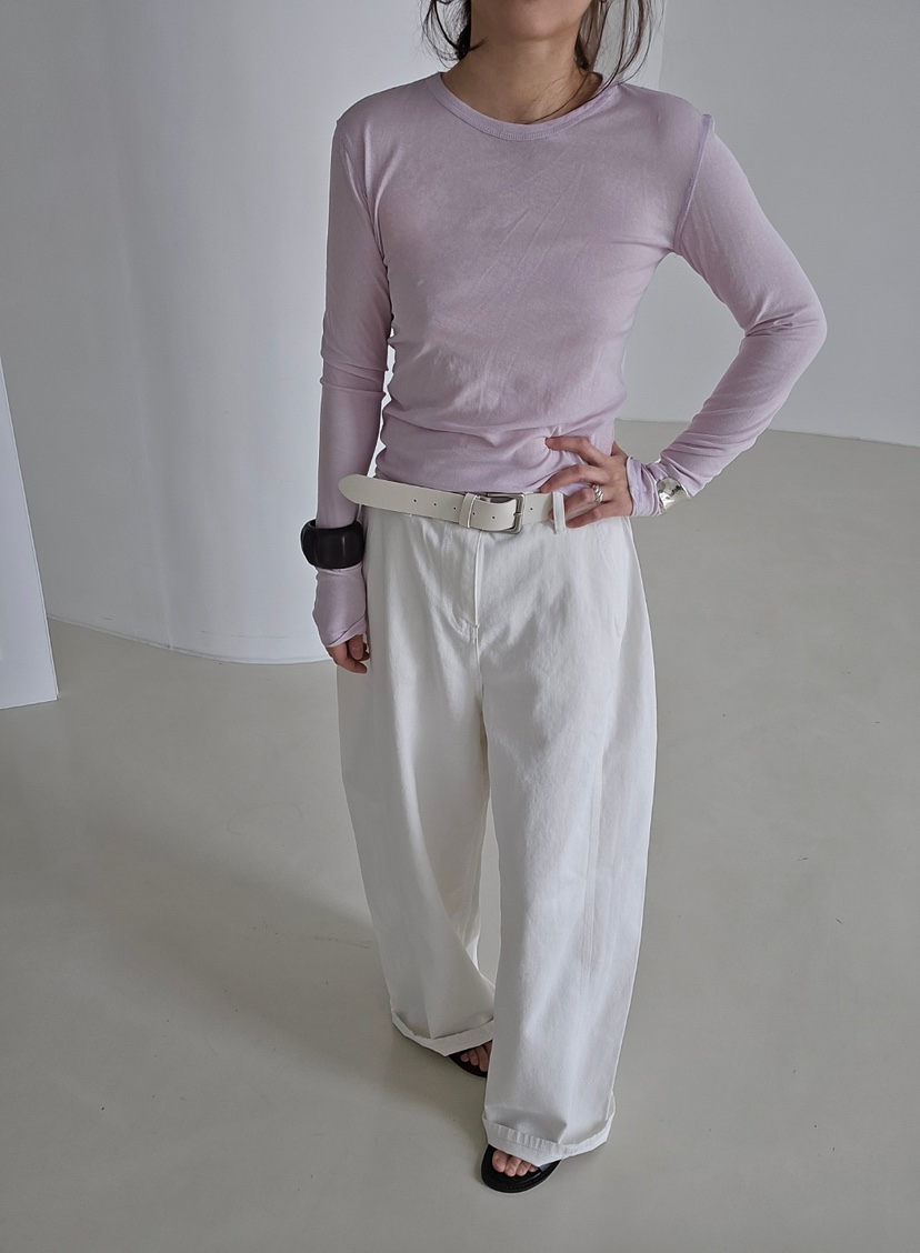 J SHOP韓國直郵實拍女士新品休閑推薦人氣26春夏長袖T恤J_SHOP長袖T恤