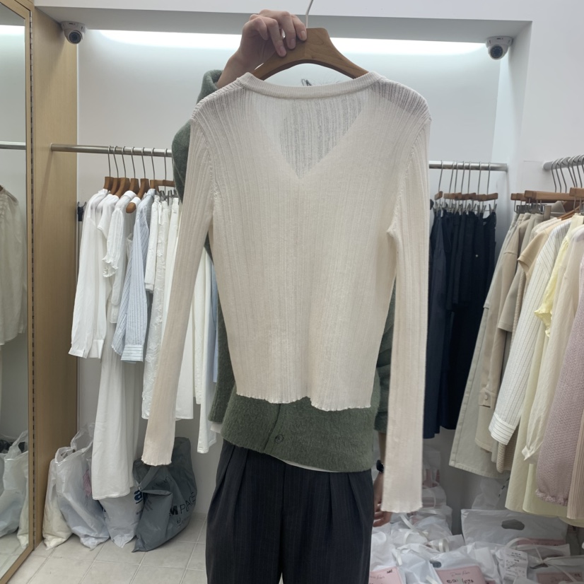 DRESS ROOM韓國東大門代購女士新款時尚26春夏針織衫羊毛衫DRESS ROOM針織衫