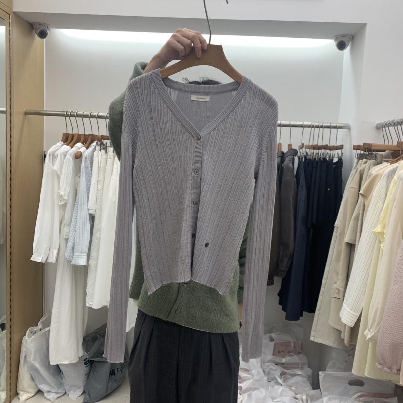 DRESS ROOM韓國東大門代購女士新款時尚26春夏針織衫羊毛衫DRESS ROOM針織衫圖色3