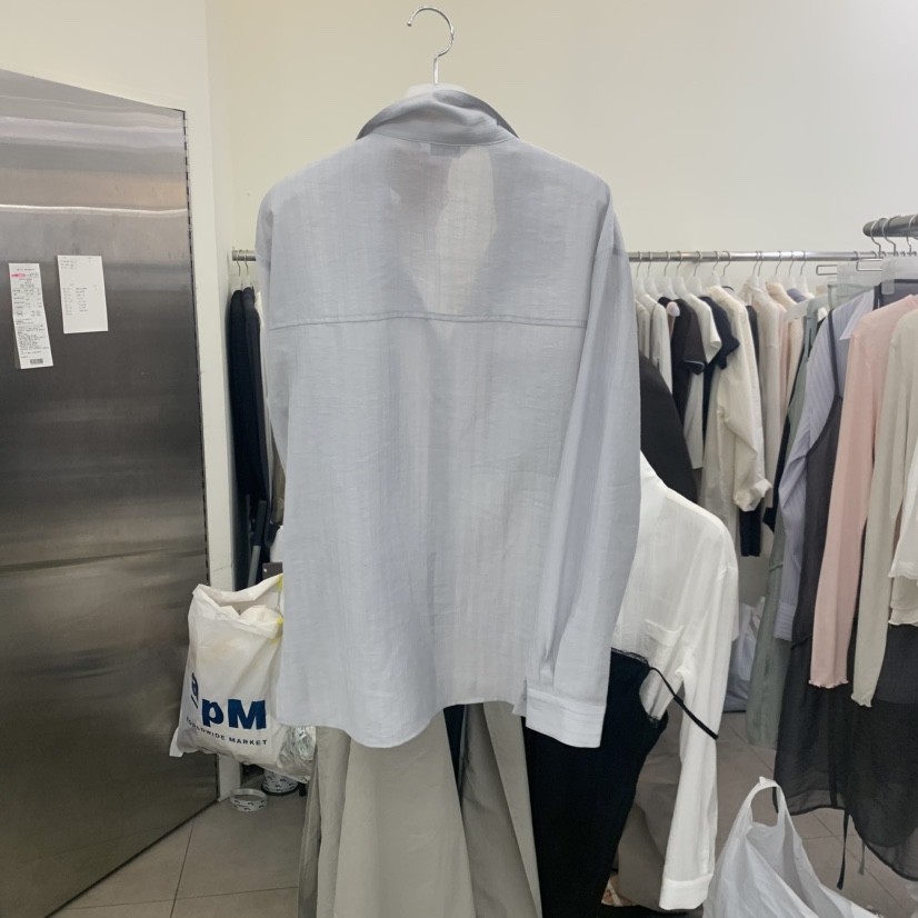 PORTS MOSS韓國直郵實拍女裝新品時尚襯衫蕾絲衫高領圓領PORTS MOSS襯衫/蕾絲衫