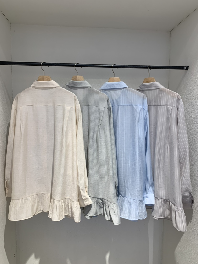 IR BIEN/BIENBIEN韓國直郵實拍女裝新品推薦襯衫蕾絲衫長款IR BIEN/BIENBIEN襯衫/蕾絲衫