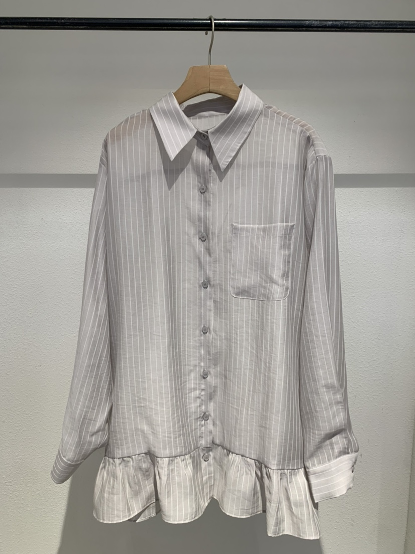 IR BIEN/BIENBIEN韓國直郵實拍女裝新品推薦襯衫蕾絲衫長款IR BIEN/BIENBIEN襯衫/蕾絲衫圖色4