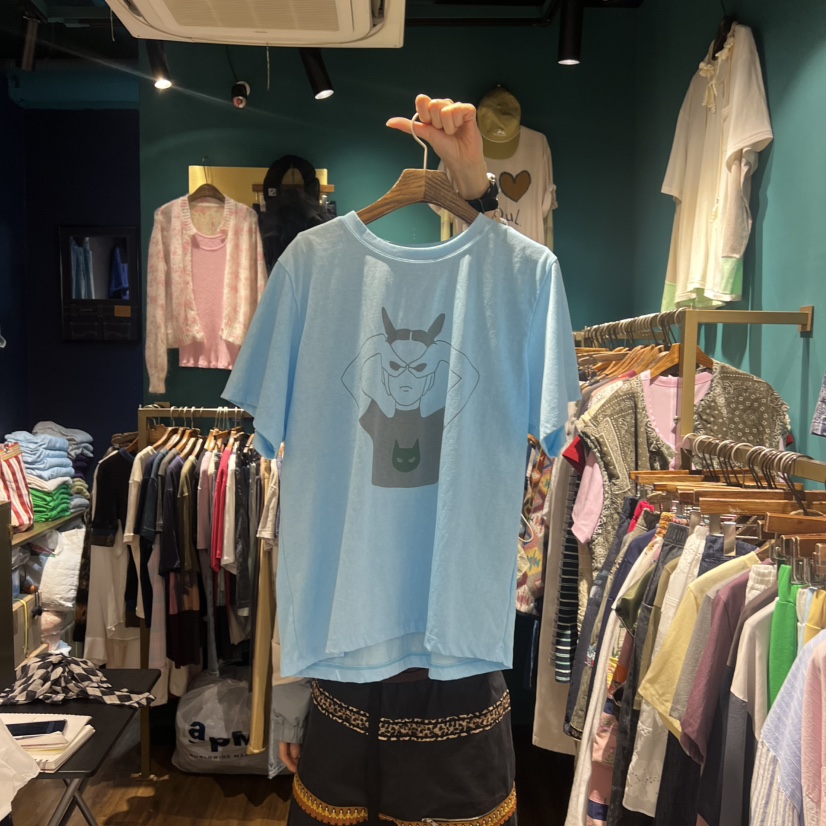 MERCI LINDA韓國直郵女裝新款熱賣推薦時尚職業休閑26春夏T恤MERCI LINDAT恤圖色3