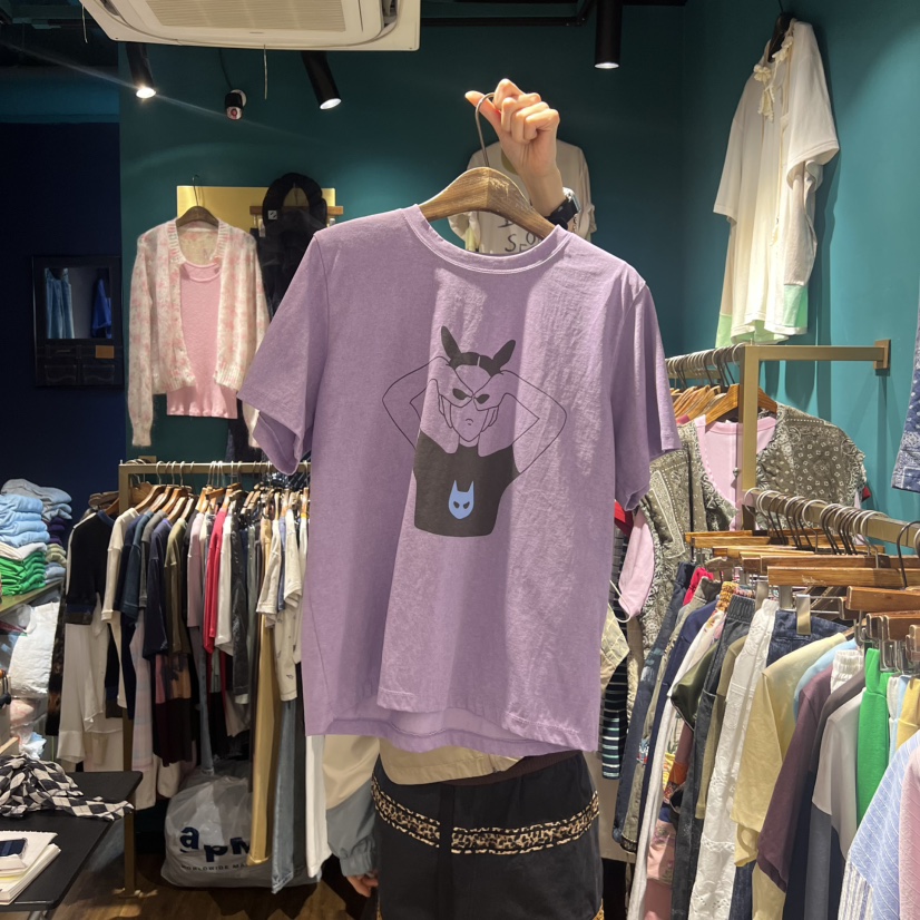 MERCI LINDA韓國直郵女裝新款熱賣推薦時尚職業休閑26春夏T恤MERCI LINDAT恤圖色5