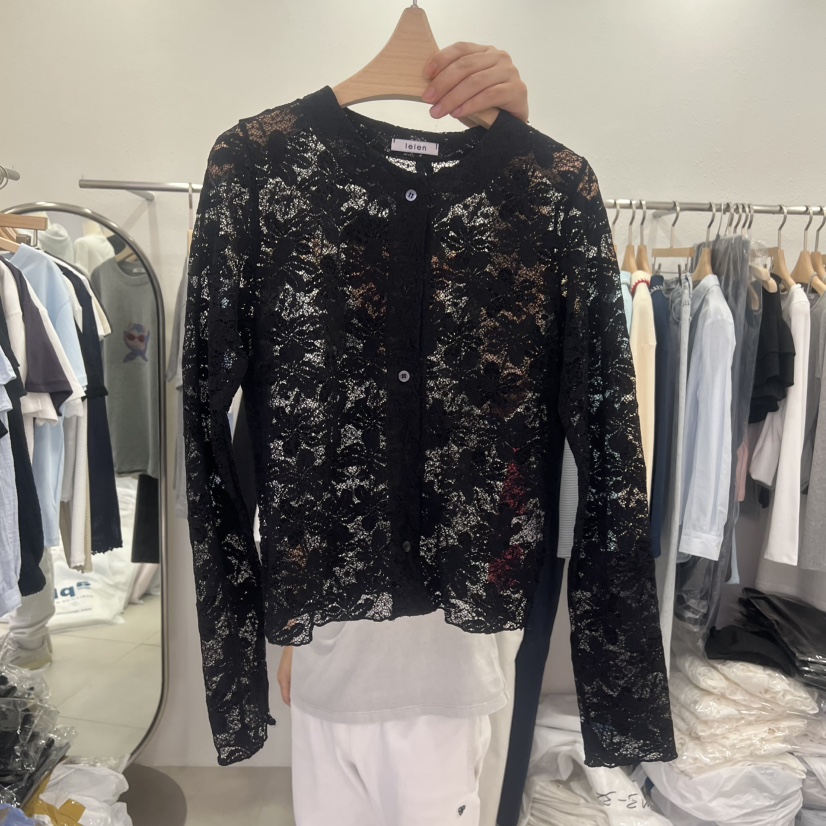 LELEN韓國東大門代購女裝新款休閑職業推薦人氣26春夏長袖T恤LELEN長袖T恤圖色2