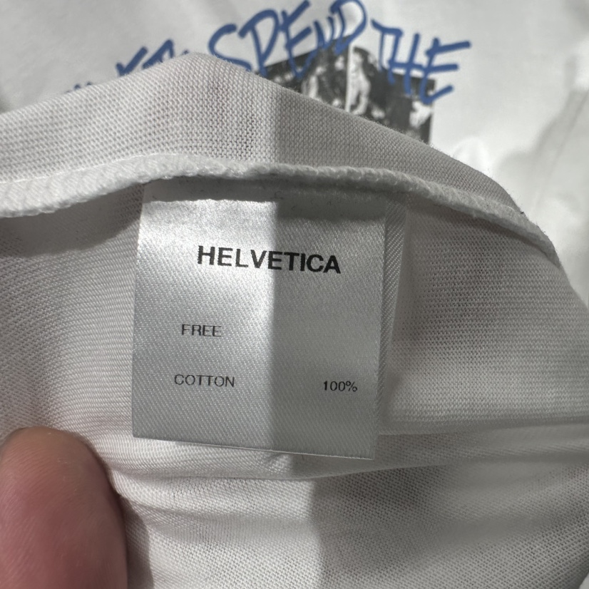 HELVETICA韓國直郵女士新品職業26春夏推薦人氣熱賣休閑T恤HELVETICAT恤