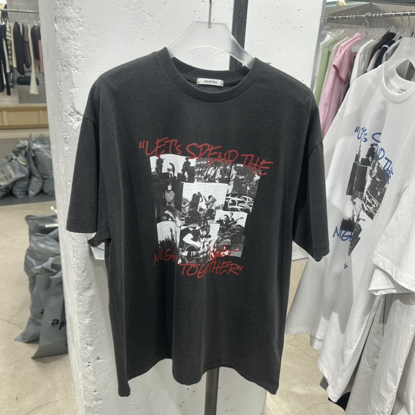 HELVETICA韓國直郵女士新品職業26春夏推薦人氣熱賣休閑T恤HELVETICAT恤圖色2