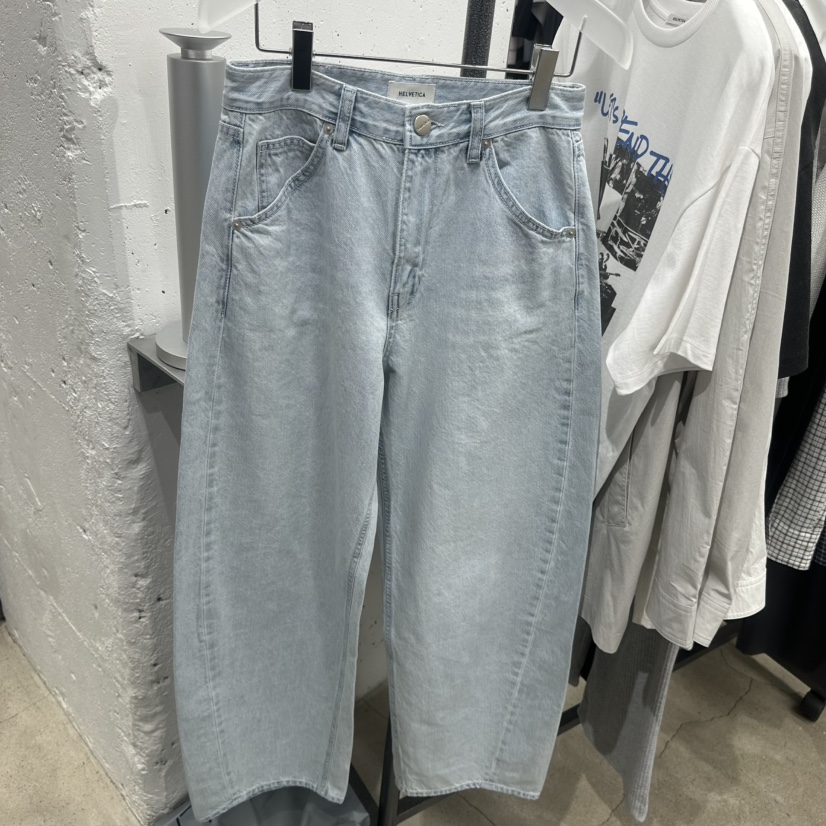 HELVETICA韓國代購女士新品推薦休閑熱賣職業人氣時尚牛仔褲HELVETICA牛仔褲圖色1