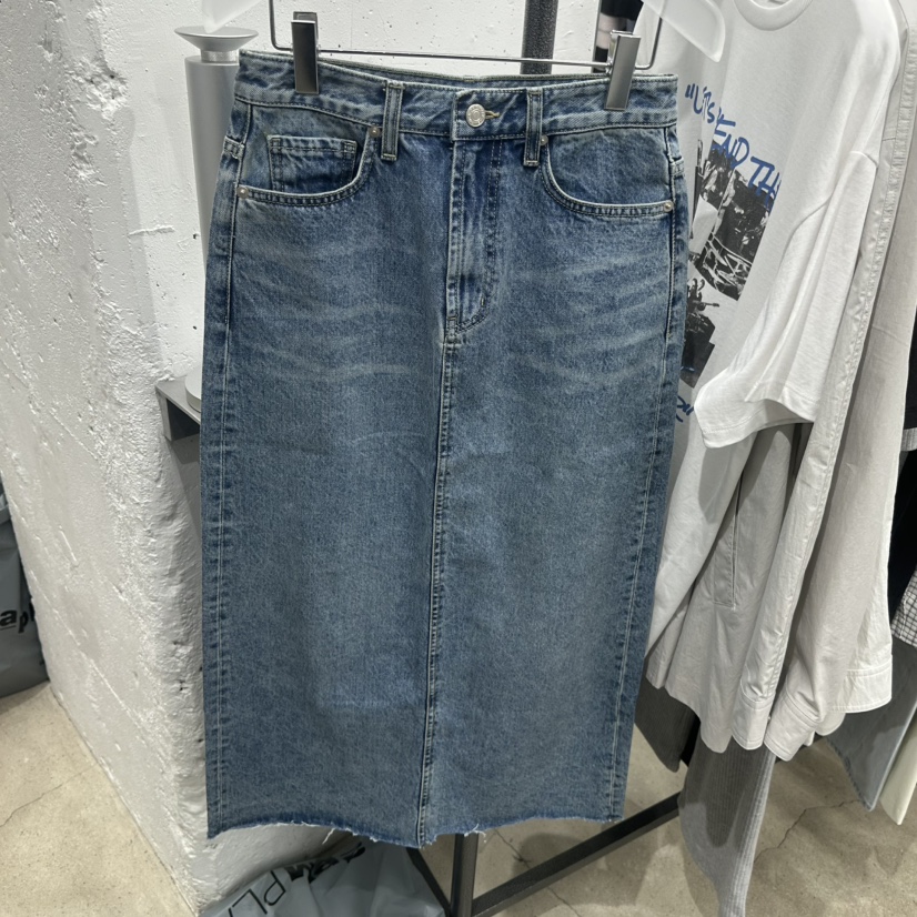 HELVETICA韓國東大門直郵女裝新品職業26春夏休閑時尚長裙HELVETICA長裙圖色1