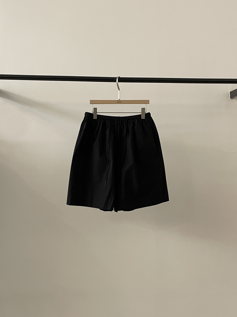 2DA/DARIMI-P韓國直郵女士新款26春夏職業熱賣休閑短褲2DA/DARIMI-P短褲圖色4黑色