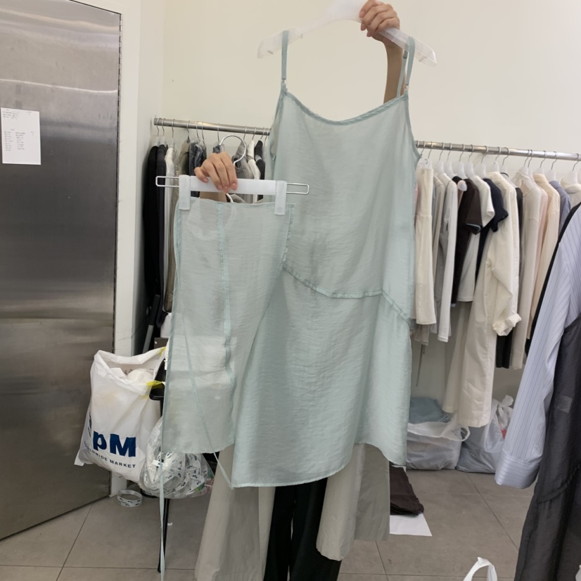 PORTS MOSS韓國東大門直郵女裝新款職業連衣裙不含內搭含圍巾PORTS MOSS連衣裙