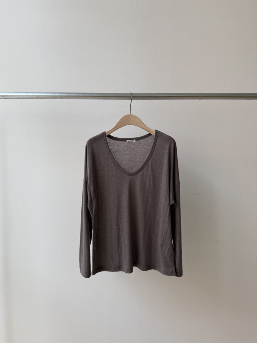 TAFFETA/MURET韓國東大門直郵女士新品26春夏休閑長袖T恤TAFFETA/MURET長袖T恤圖色4