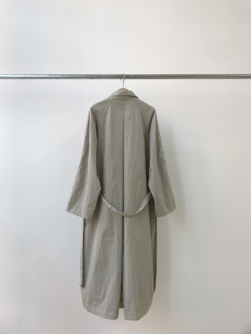 TAFFETA/MURET韓國直郵實拍女裝新款休閑長款風衣含腰帶TAFFETA/MURET長款風衣