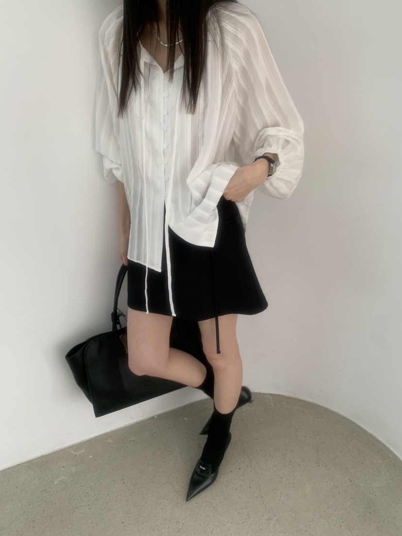 TRUE韓國代購女士新品時尚26春夏熱賣推薦休閑襯衫蕾絲衫TRUE襯衫/蕾絲衫