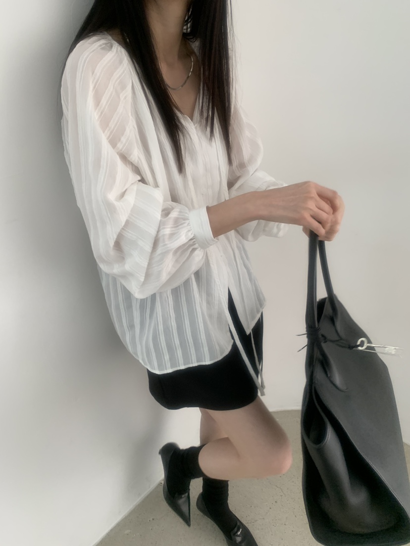 TRUE韓國代購女士新品時尚26春夏熱賣推薦休閑襯衫蕾絲衫TRUE襯衫/蕾絲衫