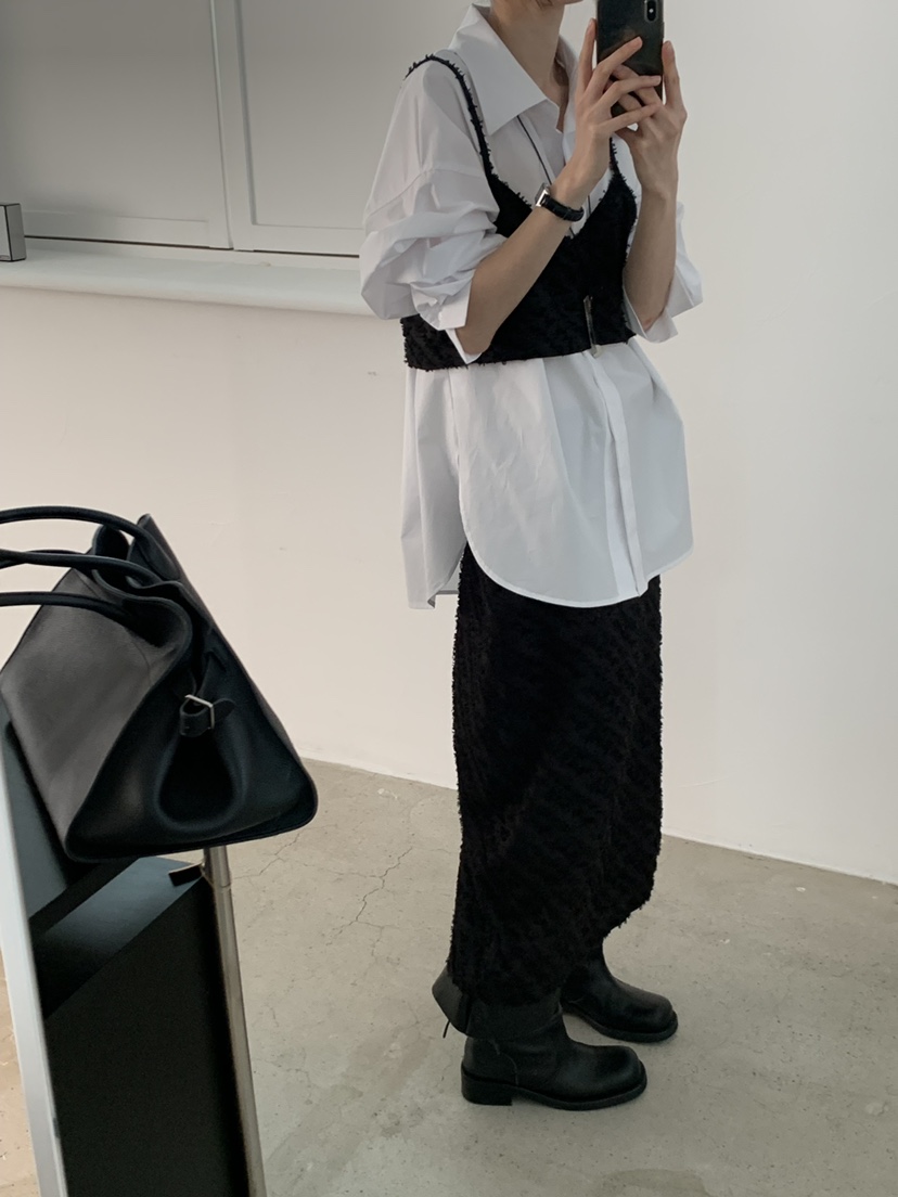 TRUE韓國東大門代購女士新品26春夏時尚職業推薦人氣長裙TRUE長裙