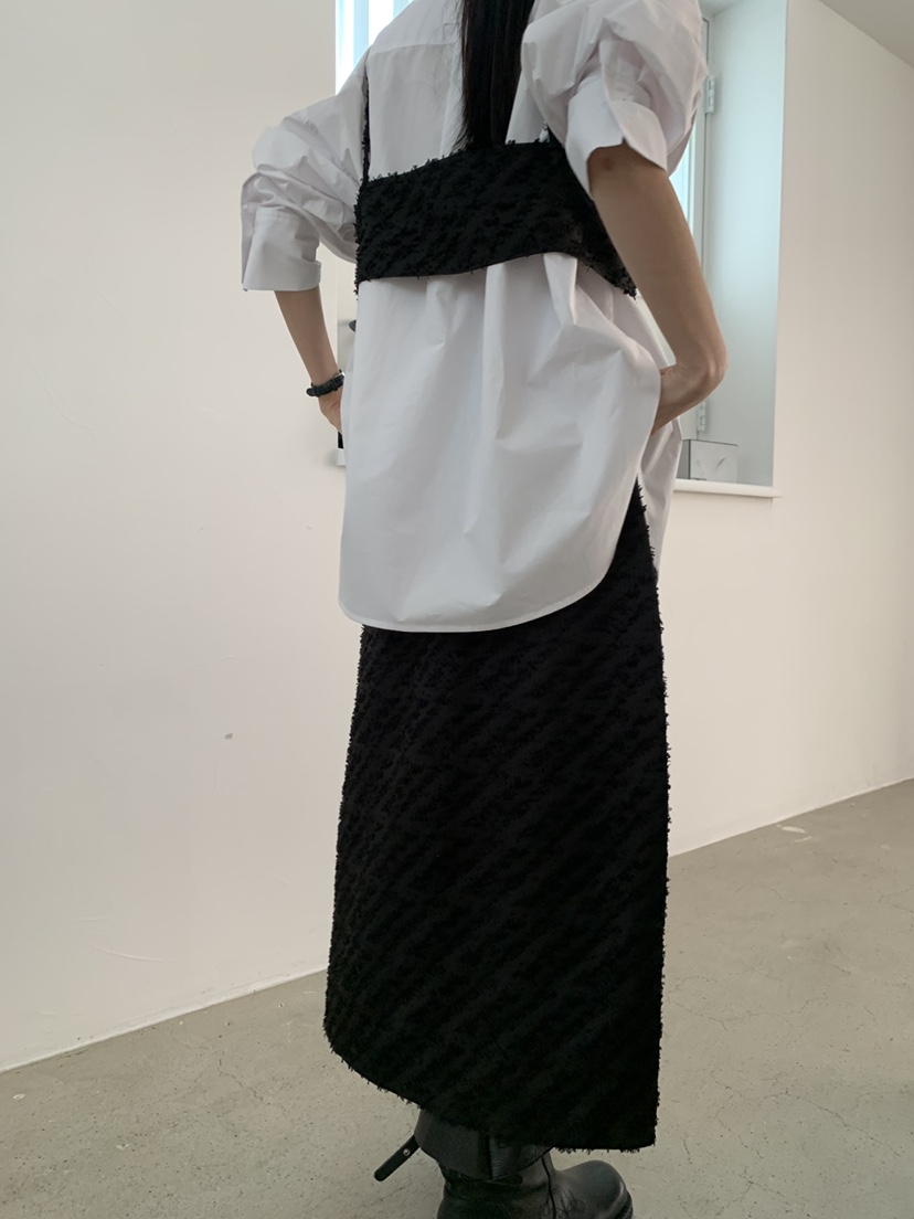 TRUE韓國東大門代購女士新品26春夏時尚職業推薦人氣長裙TRUE長裙