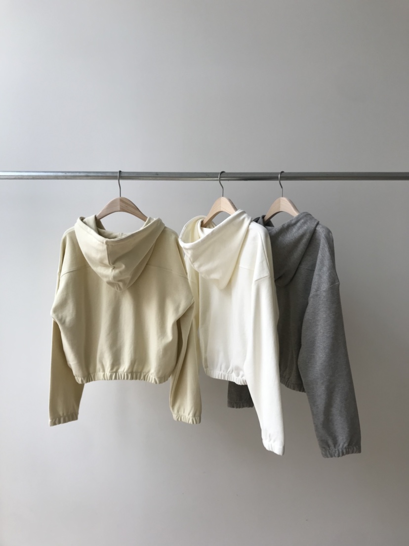 TAFFETA/MURET韓國直郵實拍女士新款熱賣夾克毛圈布連帽衫柔軟TAFFETA/MURET夾克