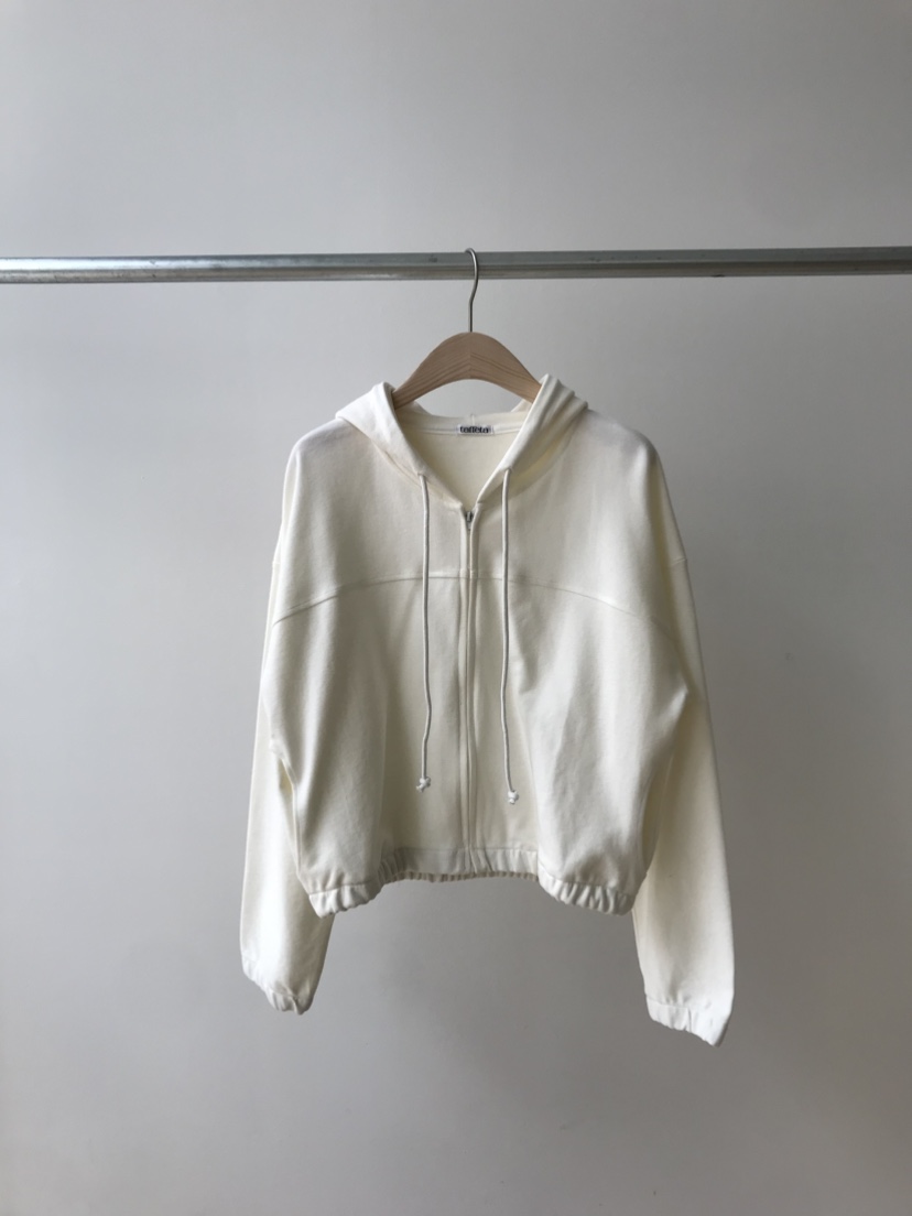 TAFFETA/MURET韓國直郵實拍女士新款熱賣夾克毛圈布連帽衫柔軟TAFFETA/MURET夾克圖色2