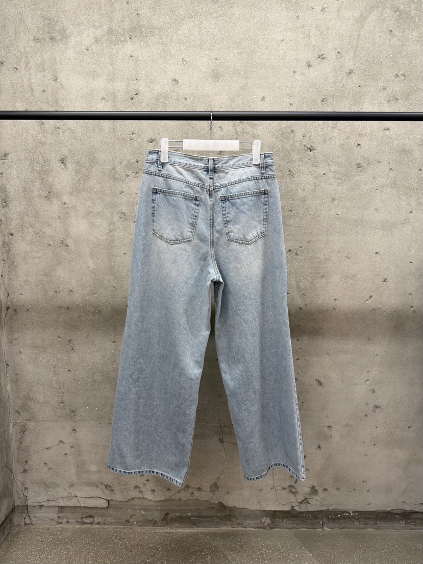 EST韓國直郵女士新款時尚熱賣職業推薦26春夏牛仔褲寬松牛仔EST/RAWHAUS牛仔褲